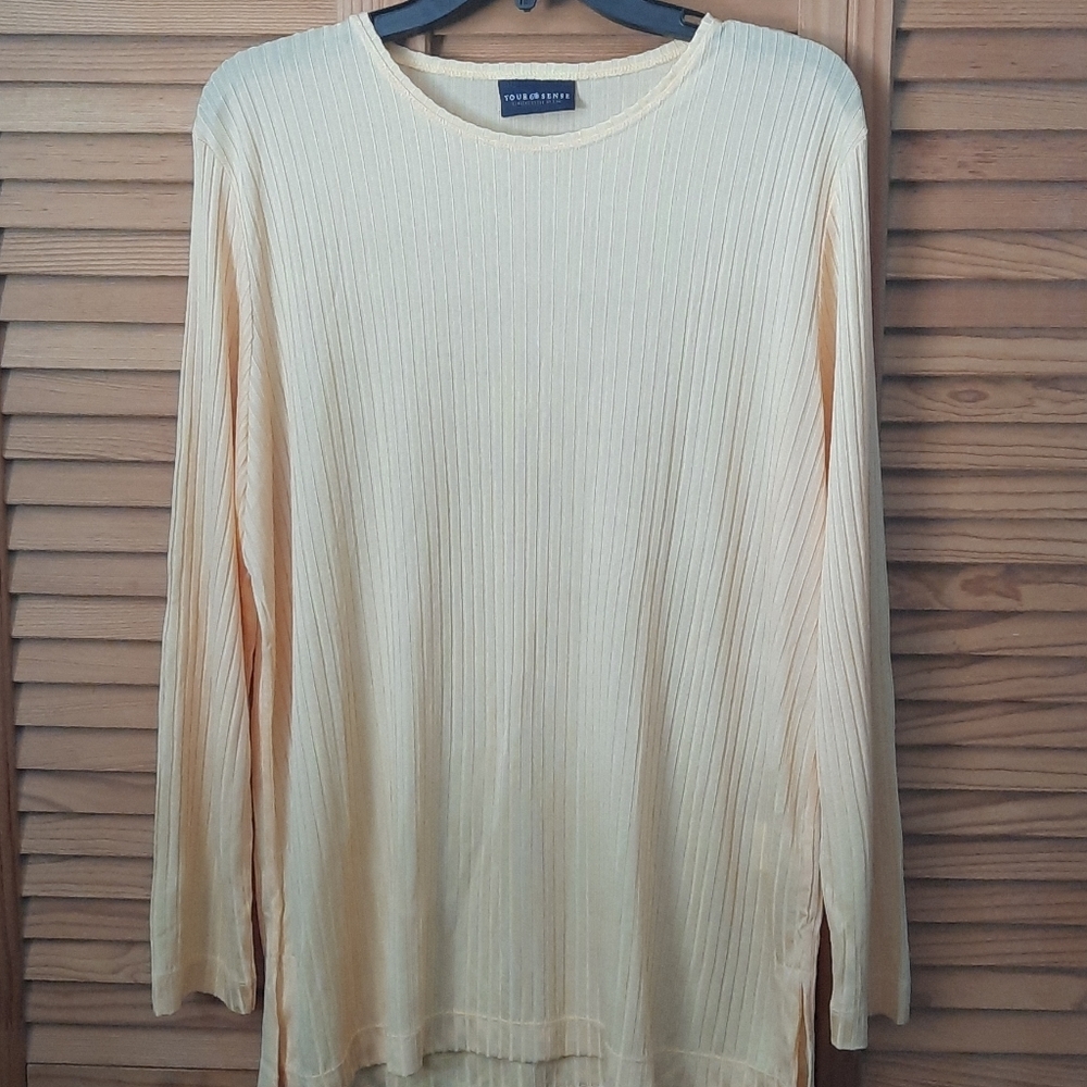 Your 6th Sense Classic Style Long Sleeve  Tunic
